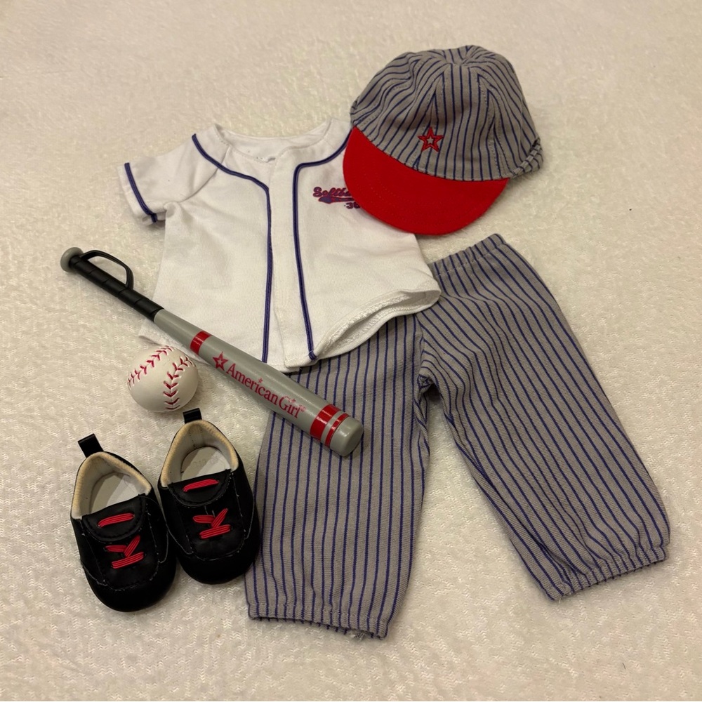 Retired American Girl Softball Set I - Picture 7 of 10